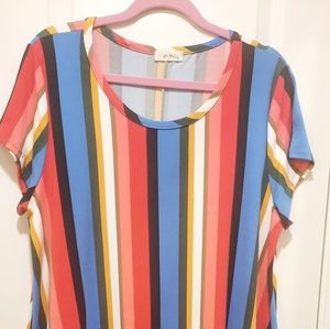 Dress 👗 striped dress/tunic.3x.